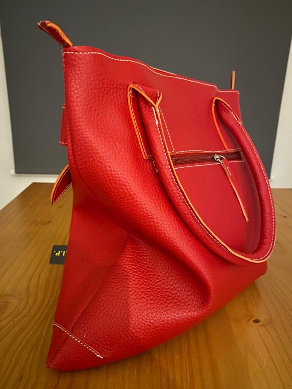 RED TOTEE BAG - Image 2